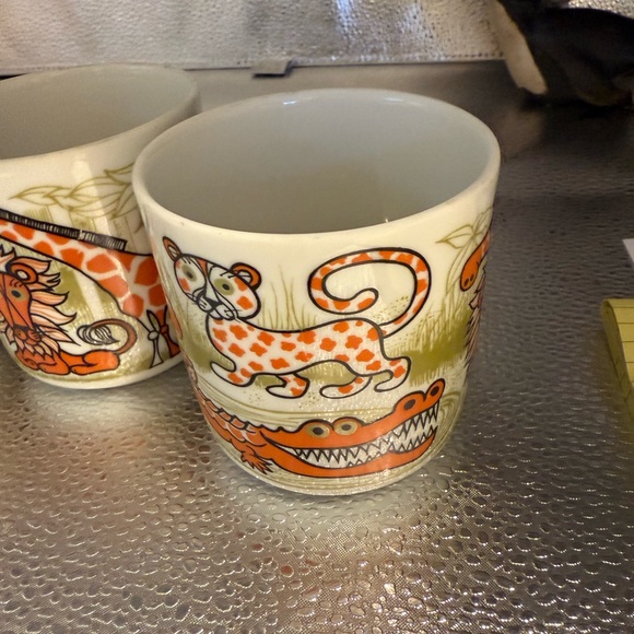 Vintage Animal Print Mugs Set - Picture 9 of 9